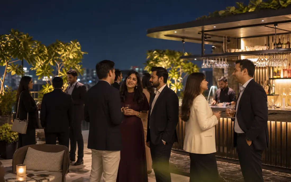 Rooftop Social Evening