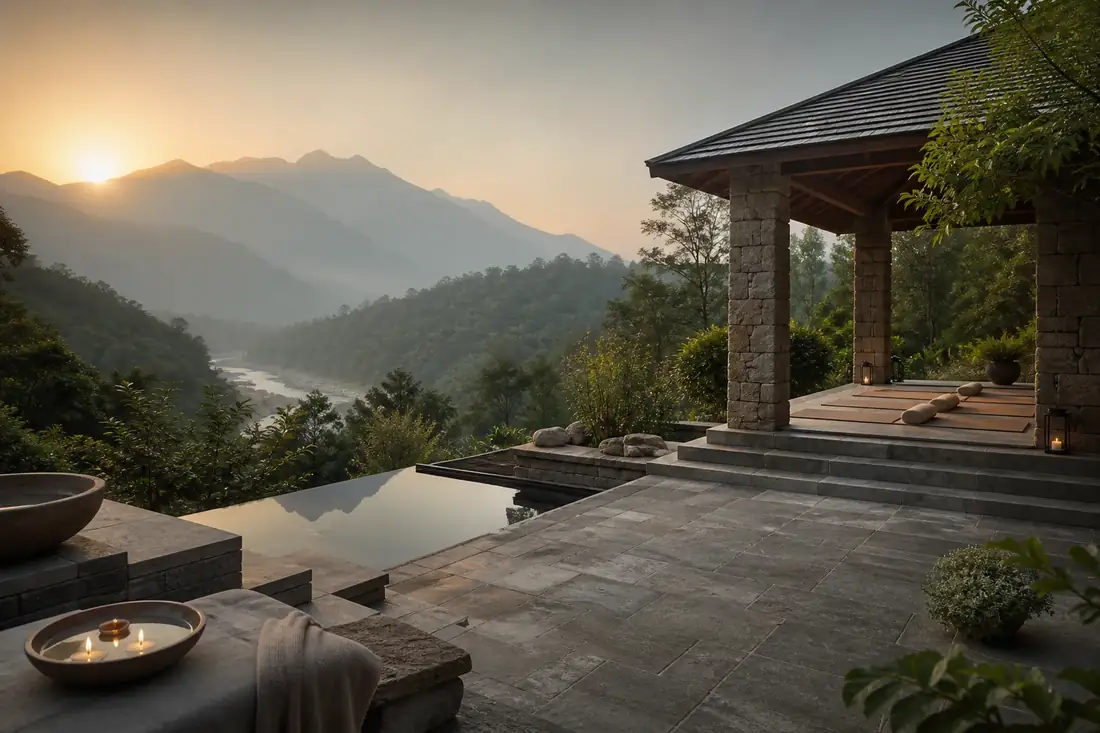 Himalayan wellness retreat