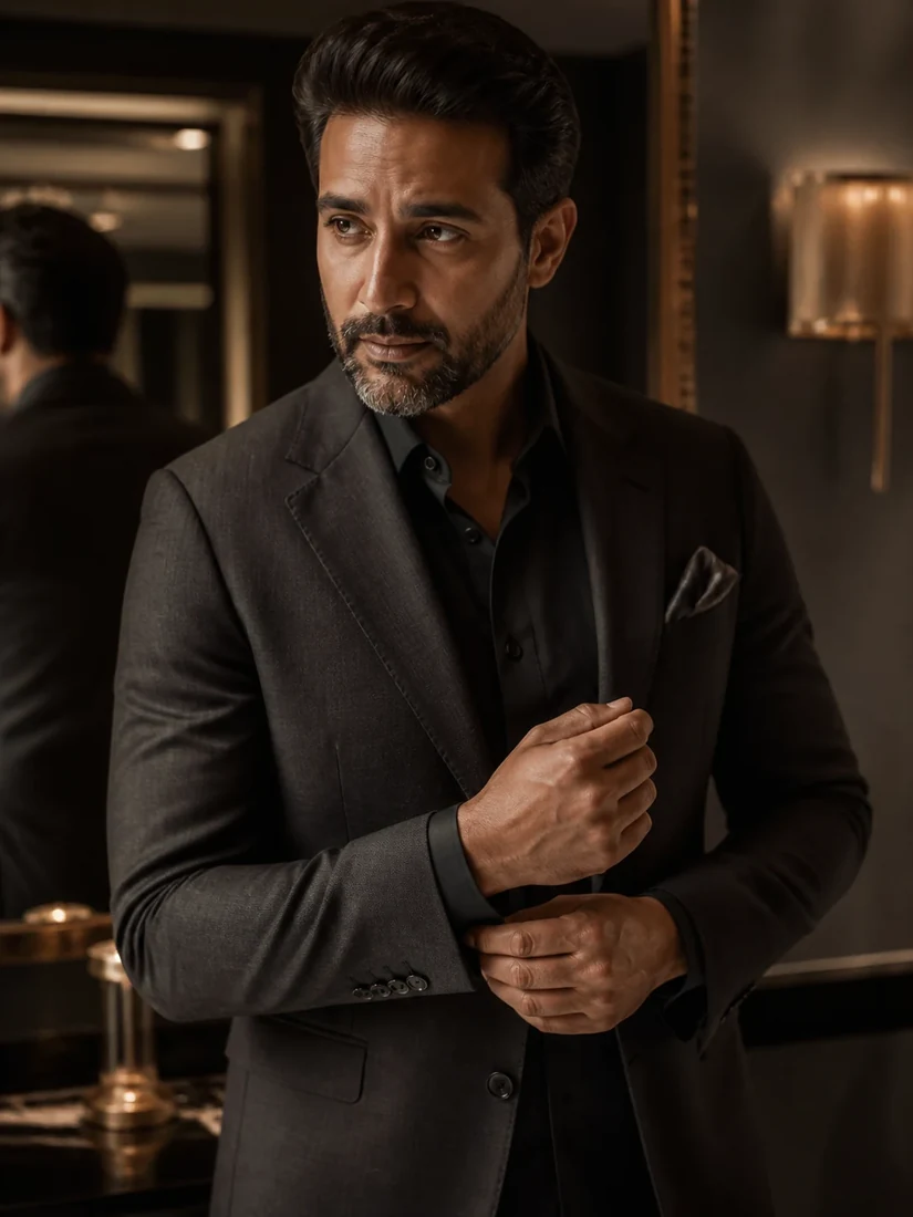 Refined evening tailoring